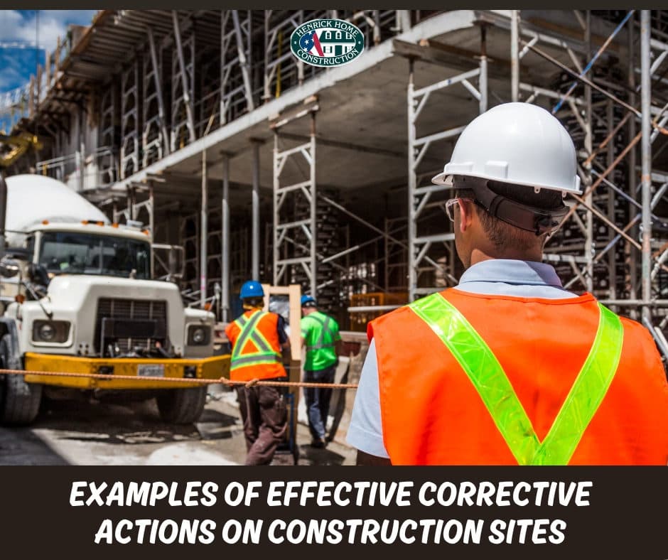EXAMPLES OF EFFECTIVE CORRECTIVE ACTIONS ON CONSTRUCTION SITES