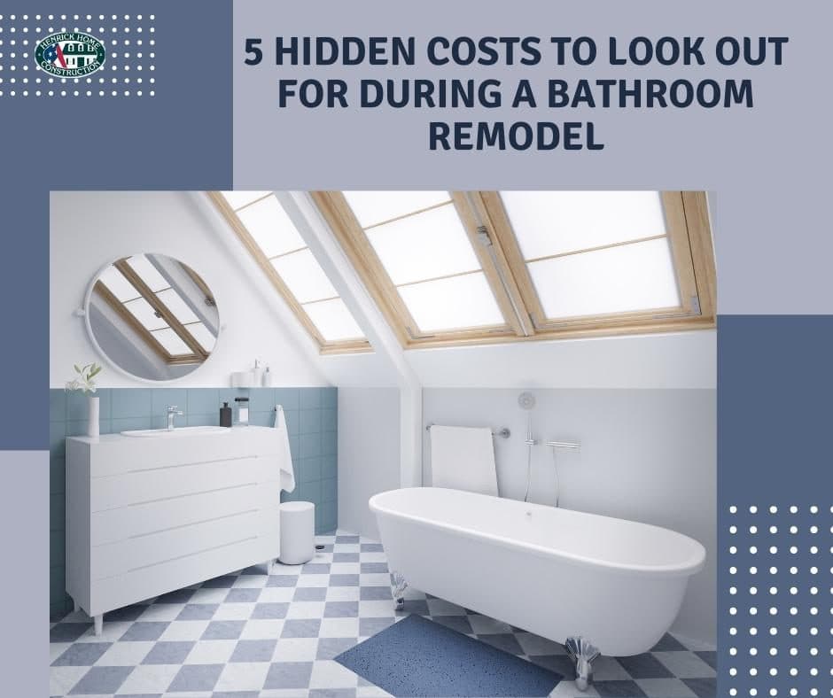 5 Hidden Costs During Your Bathroom Remodel
