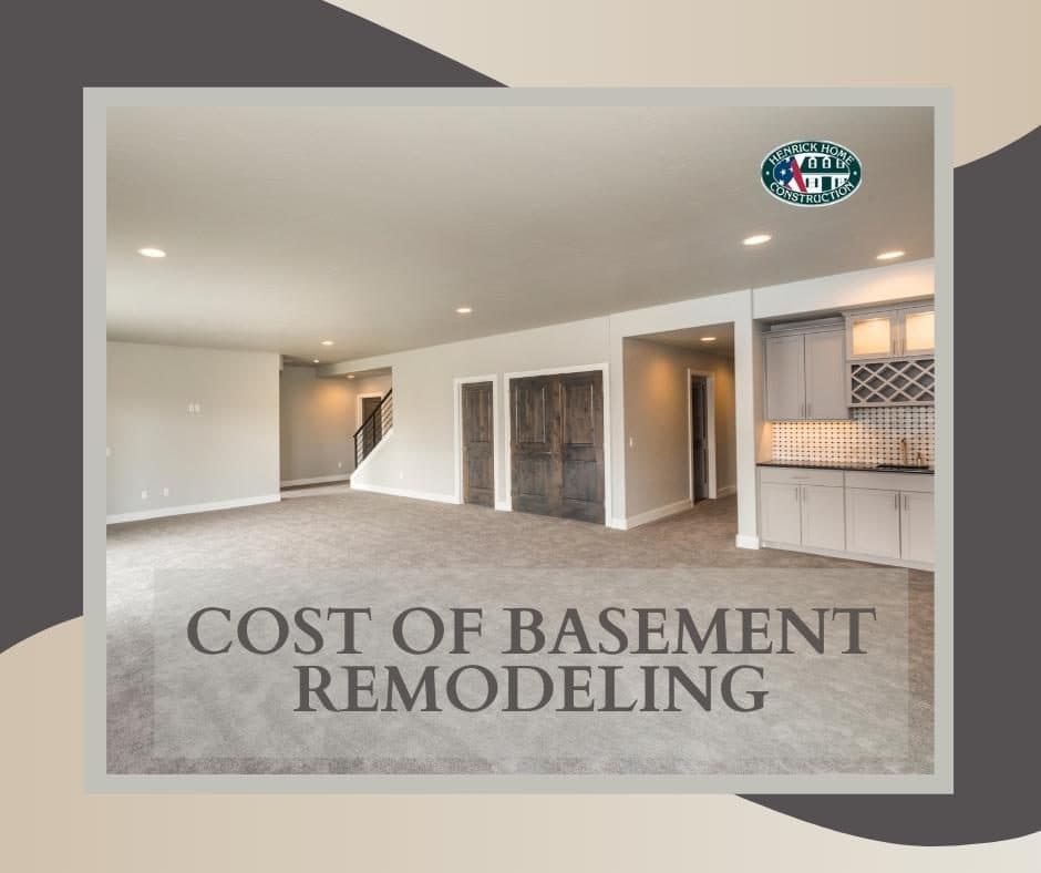 Cost of Basement Remodeling
