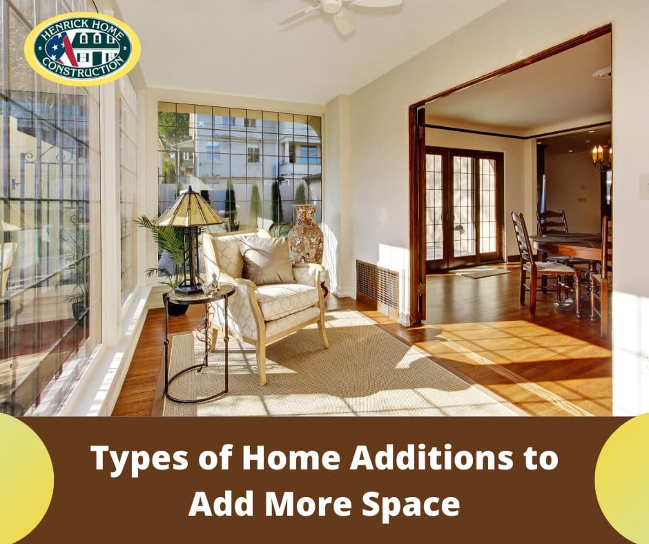 Types of Home Additions to Add More Space