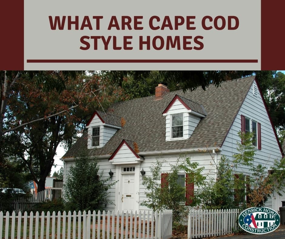 What are Cape Cod Homes