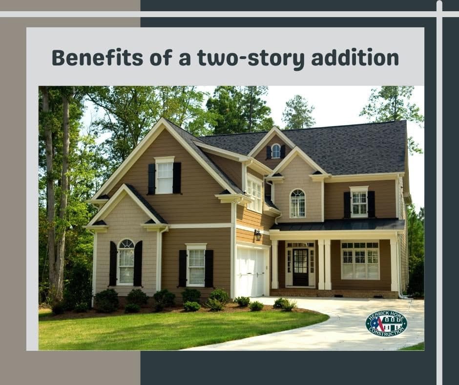 Benefits of a two-story addition