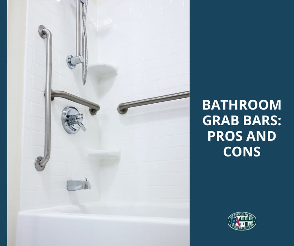 Bathroom grab bars: pros and cons