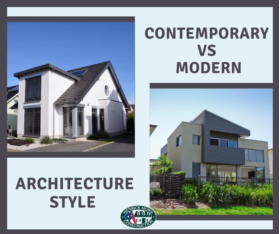 Contemporary Vs Modern Architecture Style