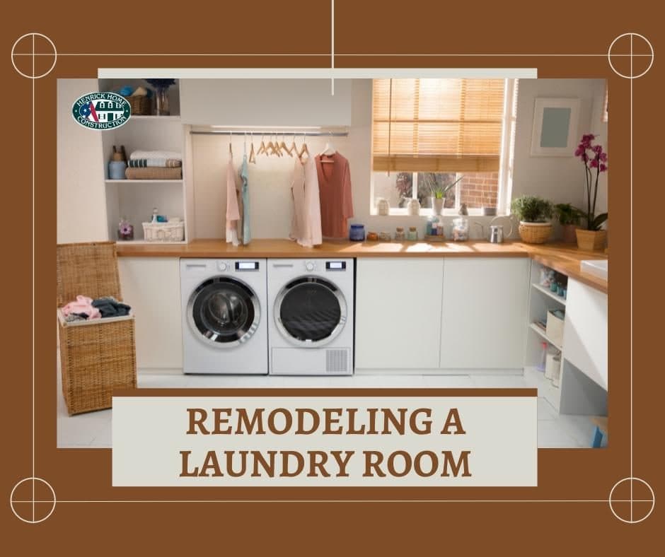 Remodeling A Laundry Room