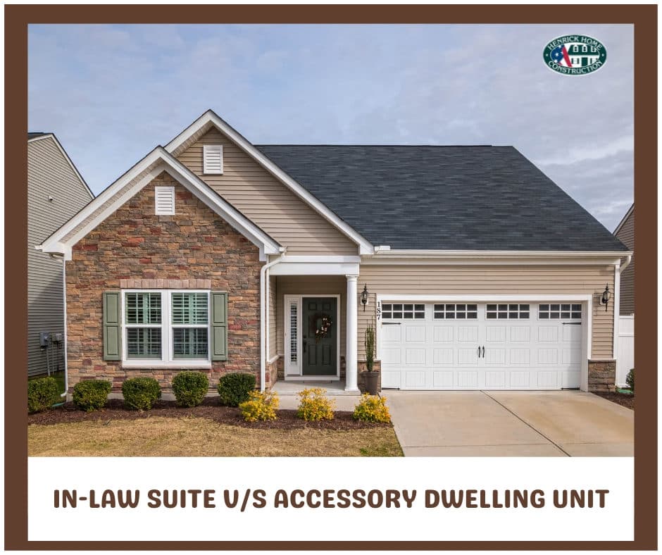 In-Law Suite v/s Accessory Dwelling Unit : Key Contrasts To Know